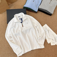 Cargar imagen en el visor de la galería, Spring/Summer Men's New Style Casual Colorful RL Quarter-Zip Pullover Polo-neck Long-Sleeve Knitted Sweatshirt#RL-2552
