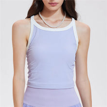 Cargar imagen en el visor de la galería, Top Deportivo Mujer Sin Mangas | Racerback Tenis Fitness Verano
