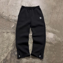 Cargar imagen en el visor de la galería, Autumn Drawstring Zipper Sweatpants Solid Color Casual High Street Hip-Hop Rap Street Y2K Style High Waist Trousers
