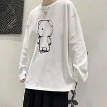 Cargar imagen en el visor de la galería, Camiseta Manga Larga Hip-Hop Cruz de Espinas | Estilo Y2K
