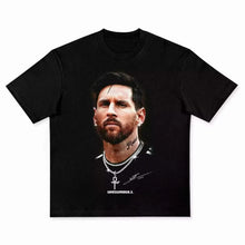 Cargar imagen en el visor de la galería, Men's T-shirt Cristiano Ronaldo fútbol superestrella Super moda impresa camiseta hombres desgastado algodón  Men's T-shirt
