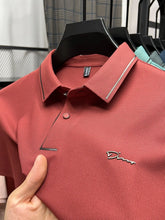 Cargar imagen en el visor de la galería, Polo Lujo Hombre con Diamantes | Estampado Premium Cuello Solapa
