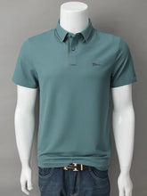 Cargar imagen en el visor de la galería, Polo Lujo Hombre con Diamantes | Estampado Premium Cuello Solapa
