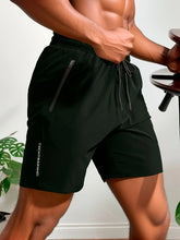 Cargar imagen en el visor de la galería, Men's Bottoms for Summer Gym Workout Running Cycling,Quick Drying Breathable Drawstring Waist Sports Shorts,Going Out Outfit0428
