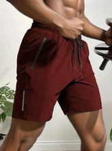 Cargar imagen en el visor de la galería, Men's Bottoms for Summer Gym Workout Running Cycling,Quick Drying Breathable Drawstring Waist Sports Shorts,Going Out Outfit0428
